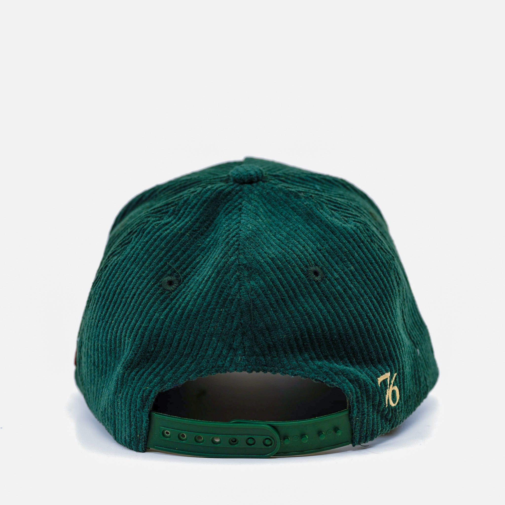 Mijo Things Forest Green Corduroy & Beige Tonal Hat