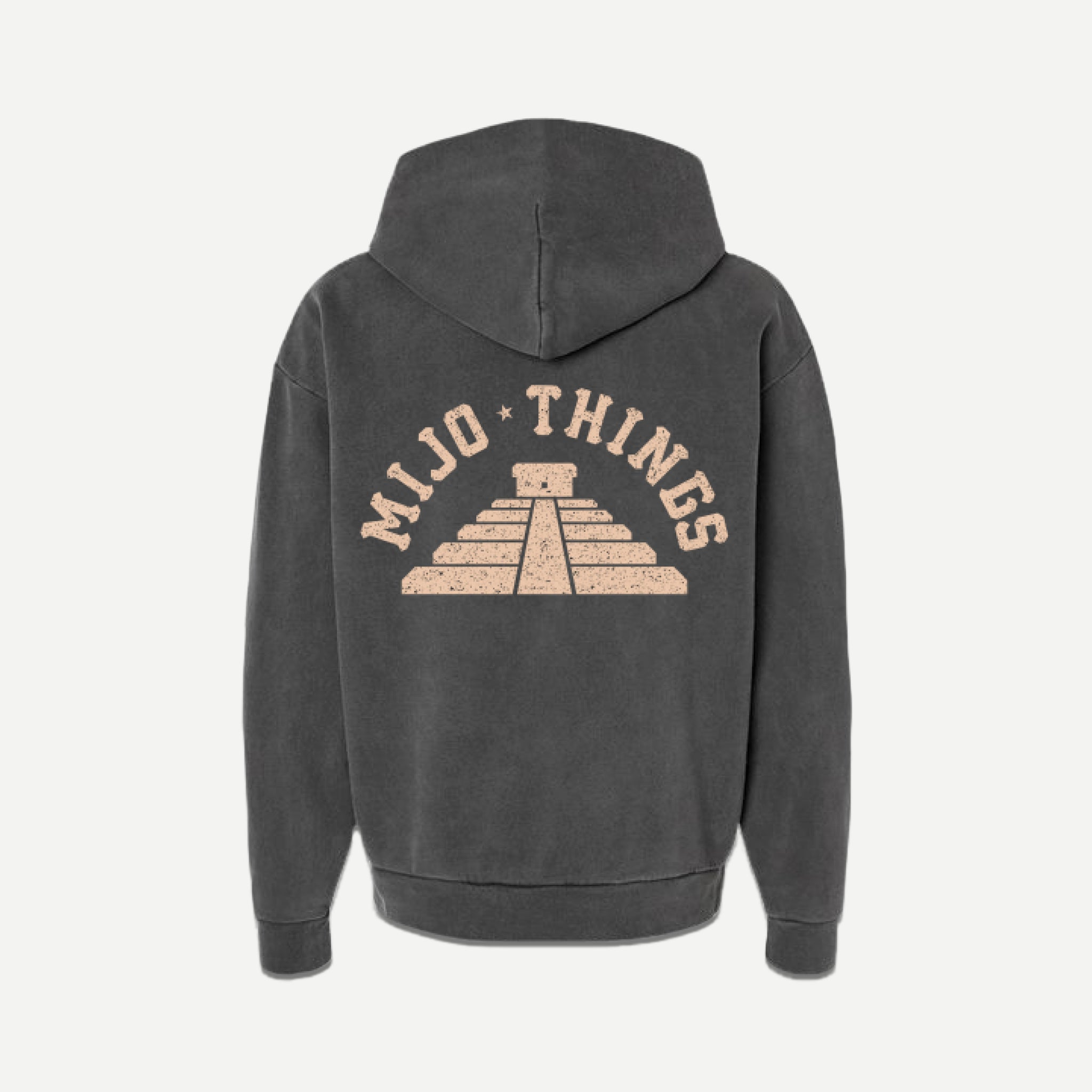 Mijo Things Black Pigment Hoodie