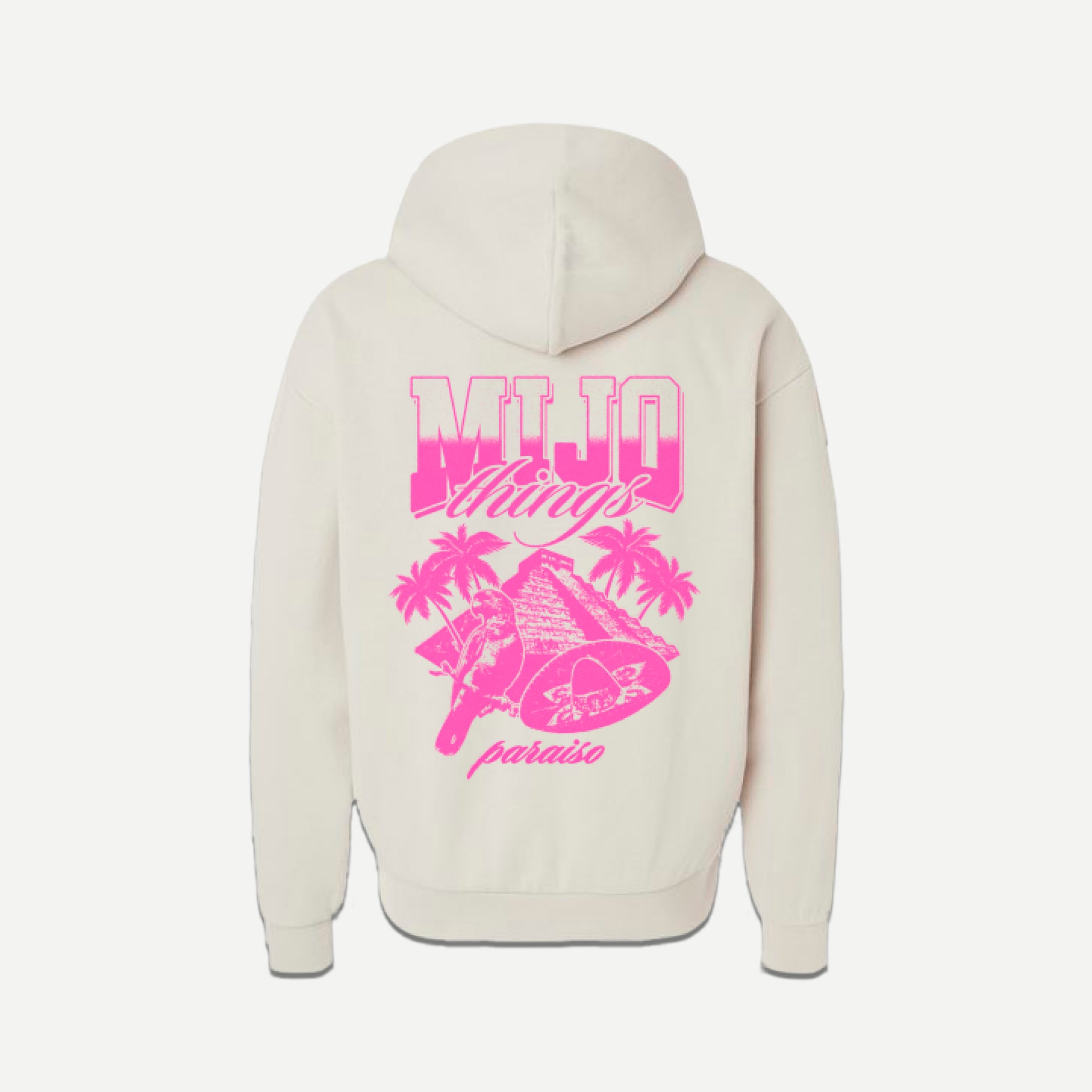 Mijo Things Paraiso Ivory Hoodie